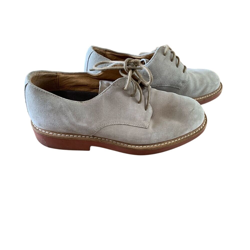 Brooks brothers Suede Leather Oxford Dress Shoes Casual Lace Up Classic Style